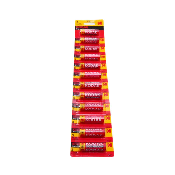 Baterias Pilas Kodak Super Heavy Duty AA X 12 Unds
